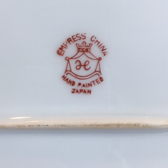 Hand painted Empress china platter - Picture 8 of 8